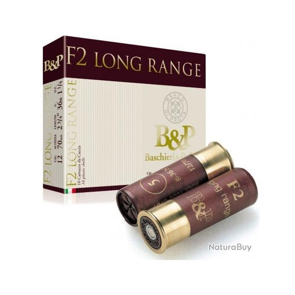 Cartouches B&P F2 Long Range 36g BJ - Cal. 12 x2 boites