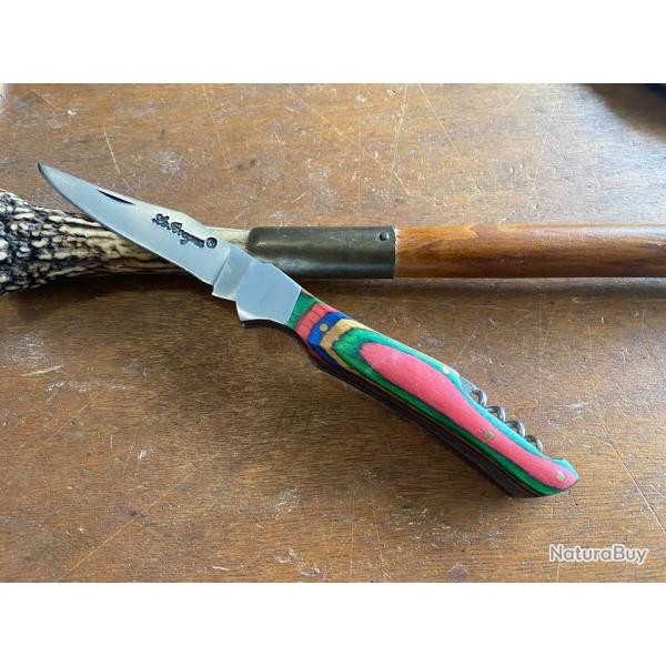 COUTEAU LE BOUGNA BOIS BOIS STAMINA MULTI TIRE BOUCHON   2025 N