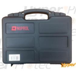 Malette de transport NUPROL pour arme de poing &agrave; glissi&egrave;re - Noir