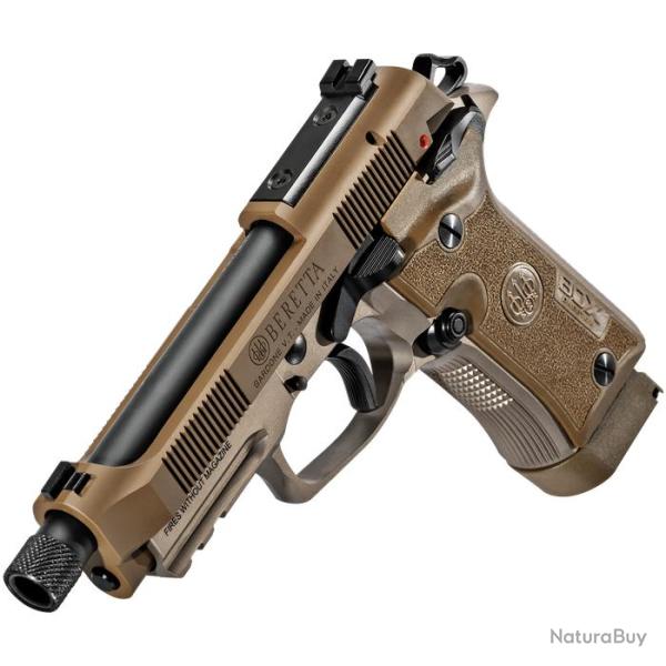 PISTOLET BERETTA 80X CHEETAH TACTICAL FDE 9X19 COURT