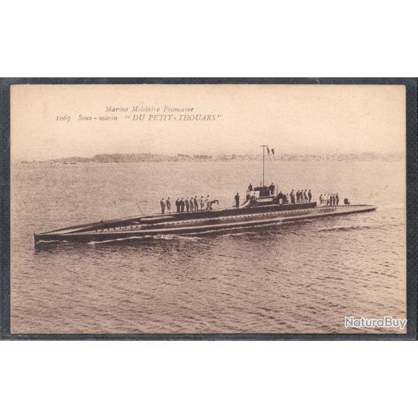 CPA - MARINE DE GUERRE -  Sous - Marin " DU PETIT - THOUARS " N�1500