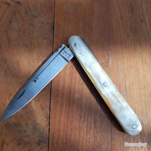 Couteau Rgional ROUENNAIS Manche en Corne