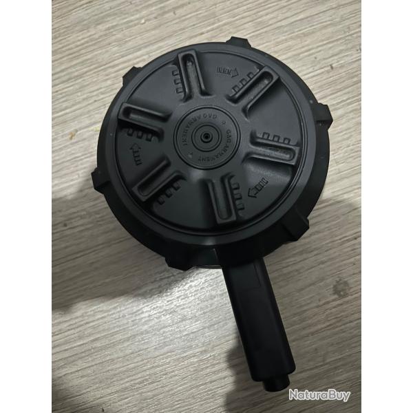 Chargeur MP5 Drum 1500 Billes (G&G)