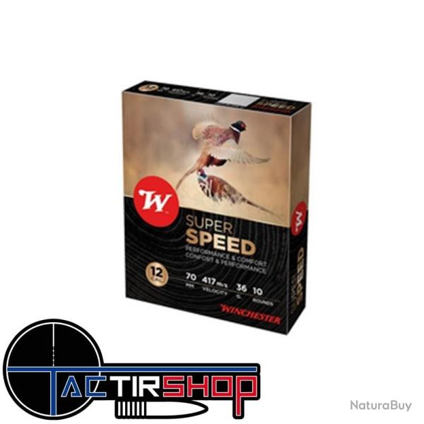 Cartouches Winchester Super Speed Gen2 cal 12 70 36g Boite 10