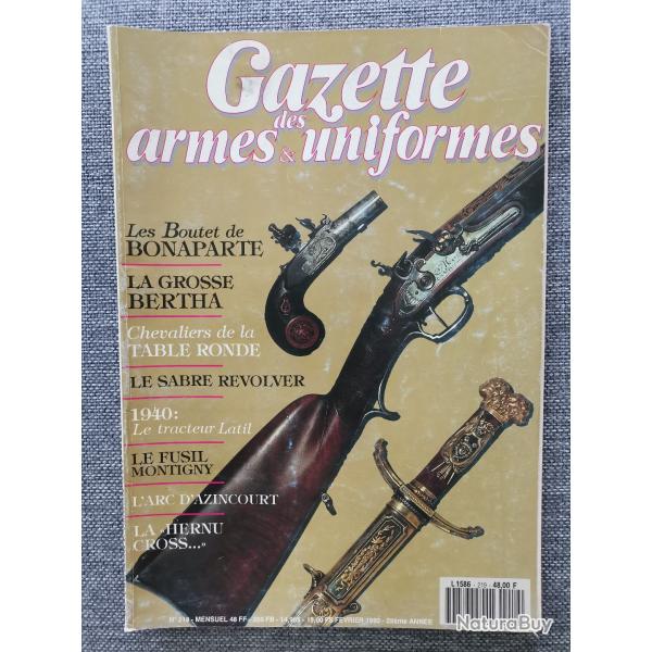 Ouvrage La Gazette des armes & uniformes no 219