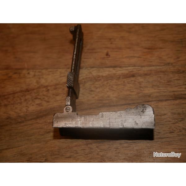 Hausse de carabine CHASSEPOT dans son jus (fonctionnelle)