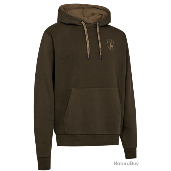 Sweat � capuche Hoodie marron DEERHUNTER