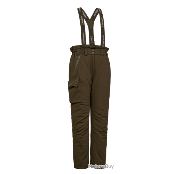 Pantalon de chasse femme Muflon Hiver Pro kaki Deerhunter