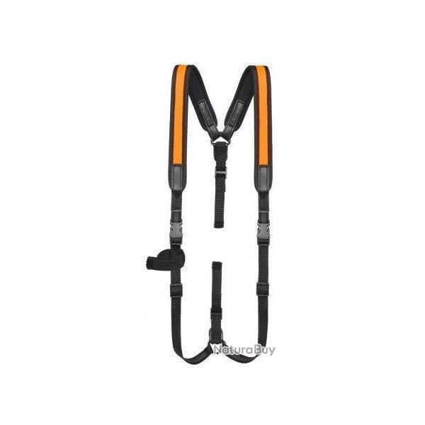 Bretelle harnais n�opr�ne avec grenadi�re orange VERNEY CARRON