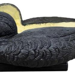 Appelant sarcelle mouss&eacute;e noire