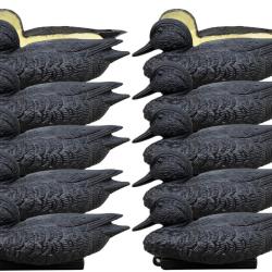 Pack 10 appelants sarcelles mouss&eacute;es noires