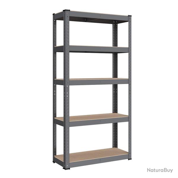 �tag�re charge lourde � 5 niveaux 150 x 75 x 30 cm charge totale 650 kg (130 kg/niveau) �tag�re de