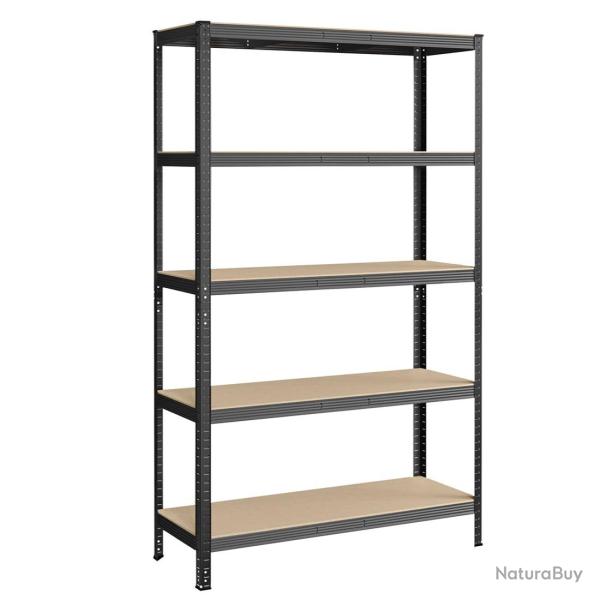 tagre charge lourde  5 niveaux meuble de rangement en acier montage sans outil tagre de garage