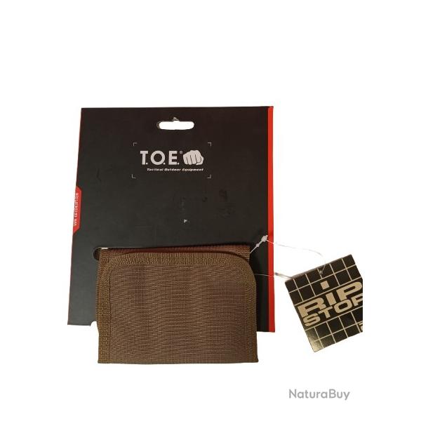 PORTE FEUILLE TOE CONCEPT TAN