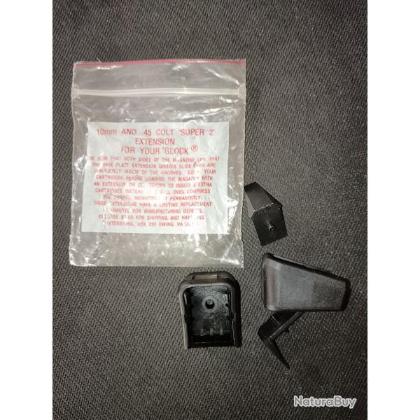 TALON DE CHARGEUR +3 GLOCK 20/21 GEN 3/4