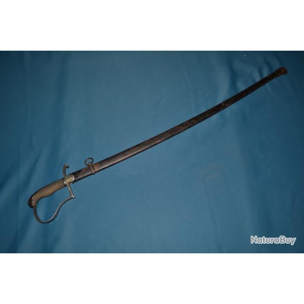 sabre d'officier allemand wurtembourgeois guerre 14-18 Verdun lame grave