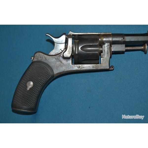 lamure & gidrol baby 1887 cal 320 St Etienne cat D e z�ro jeu finition bleu et jasp�e beau canon