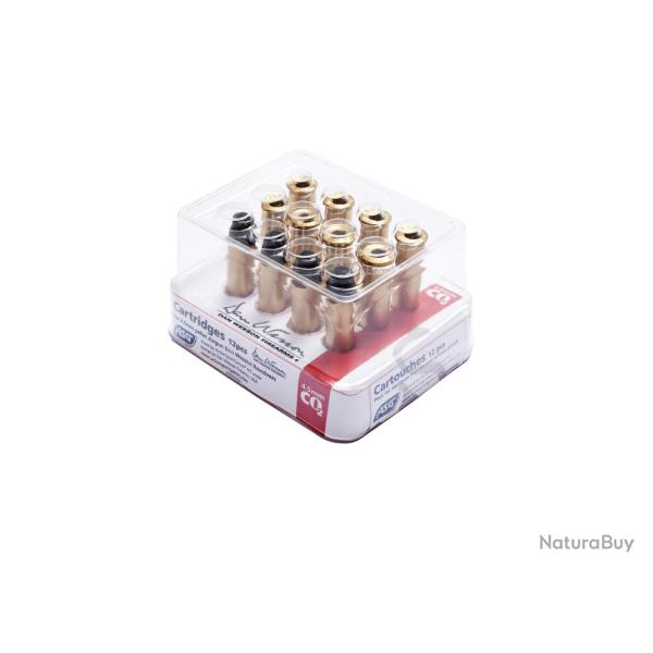 Douilles 4.5 mm pour revolver plombs Dan Wesson - Boite 12