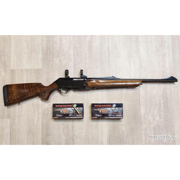 Carabine semi-auto BROWNING BAR ShortTrac - 7mm WSM + Montage EAW et 40 cartouches (Occasion)