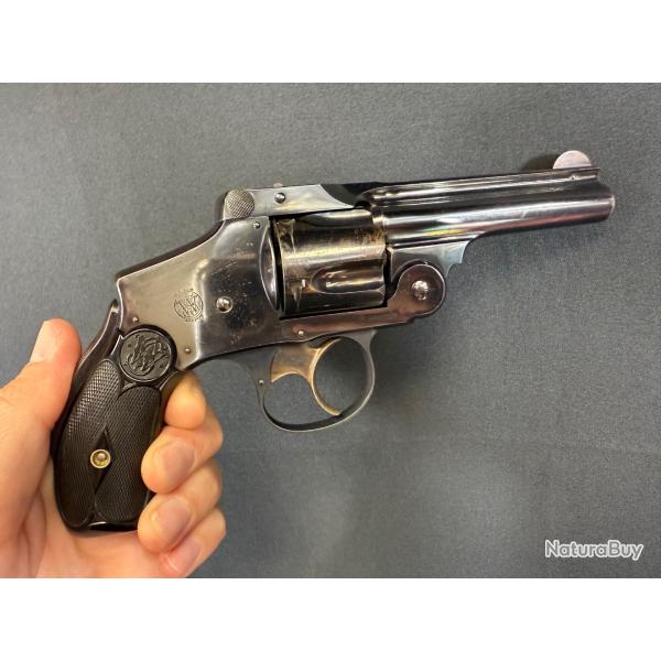INCROYABLE SMITH & WESSON DA SAFETY FOURTH MODEL cal .38sw