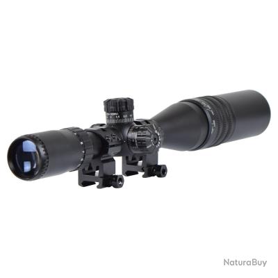 T-Eagle Lunette de Visée Optique 4-16x44 AOE Rai - Lunettes de tir et