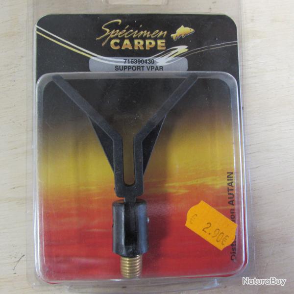 Support de canne � carpes en V