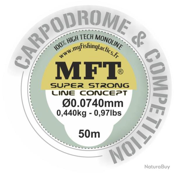 Nylon Special Carpodrome - MFT � - Bas de ligne 50m � 0.10mm