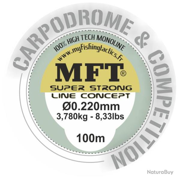 Nylon Special Carpodrome - MFT � - Corps de ligne 100m � 0.225mm