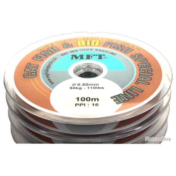 MFT � - Tresse X 8 brins - Cat Fish & Big Fish � 0.50mm