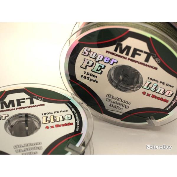 Tresse - Super PE Line x 4 brins - MFT � 25lbs
