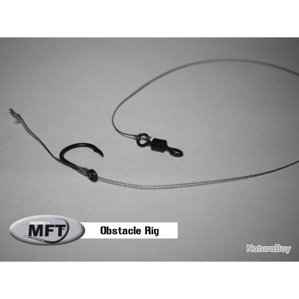 MFT � - Anti obstacle - Bas de ligne mont� P�che Carpe - Pack x 2 montages N�6