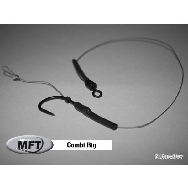 MFT � - Combi - Bas de ligne mont� Carpe - Pack x 2 montages N�6