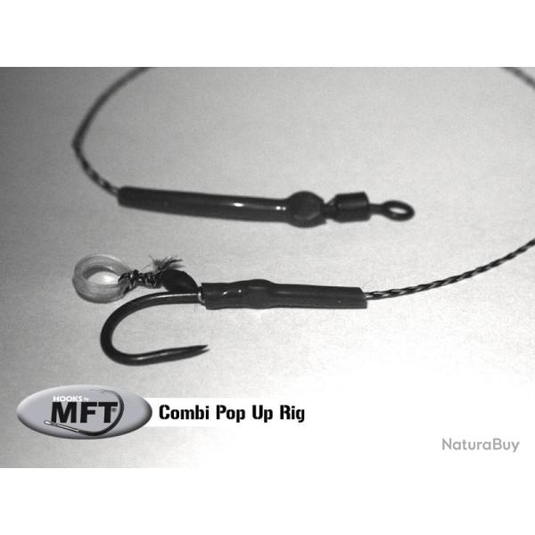 MFT � - Combi Pop Up - Bas de ligne mont� Carpe - Pack x 2 montages N�6