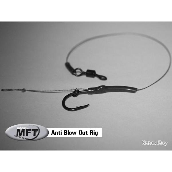 MFT � - Anti Rejet - Bas de ligne mont� Carpe - Pack x 2 montages N�4