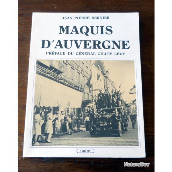 Livre : Maquis d'Auvergne
