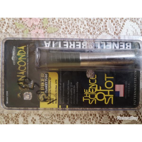 Choke patternmaster anaconda striker turkey tube .570 call 20 Beretta Optima HP