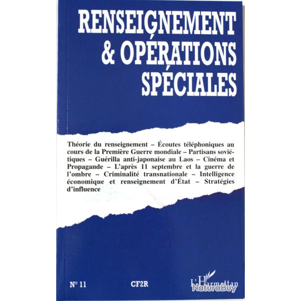 Livre Renseignement et oprations spciales No 11 Juillet-Aot 2002