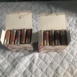 50 cartouches,  2 boites de 25 cartouches fob sweet copper pb 2  34g  cal 12,