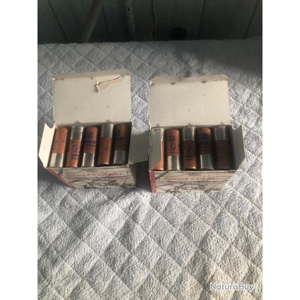 50 cartouches,  2 boites de 25 cartouches fob sweet copper pb 2  34g  cal 12,