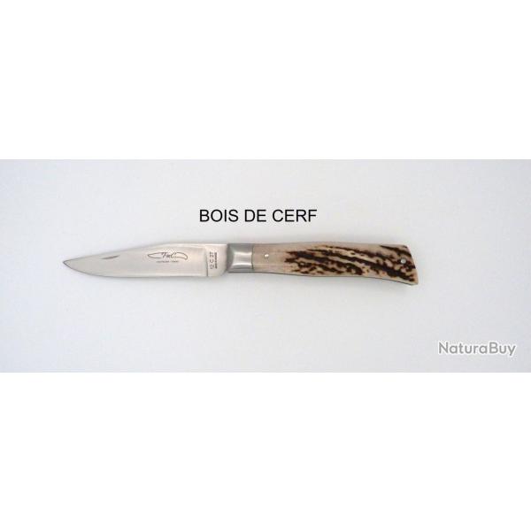 COUTEAU TMC ALPIN MANCHE BOIS DE CERF