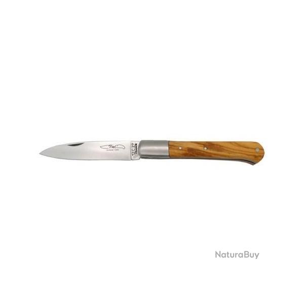 Couteau TMC YSSINGEAUX LAME 90mm MANCHE OLIVIER