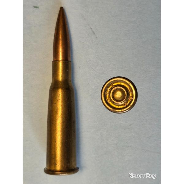 Une belle cartouche 8/mm Lebel Italienne de1940 SMI  TBE