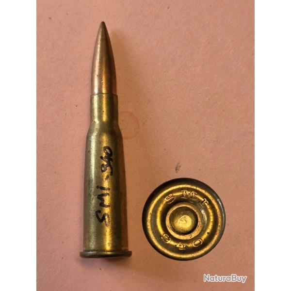 Une belle cartouche 8/mm Lebel Italienne de1940 SMI  TBE,Prix net .