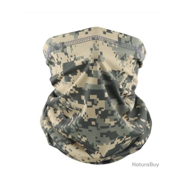 Cache cou Pixel Gris