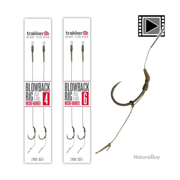 Bas de Ligne Trakker Blowback Rig (par 2) n� 6