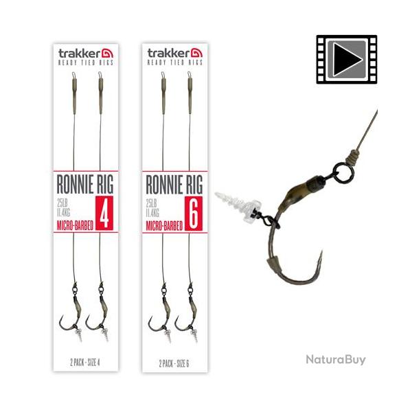 Bas de Ligne Trakker Ronnie Rig (par 2) n� 6