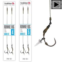 Bas de Ligne Trakker Ronnie Rig Sans Ardillon (par 2) n&deg; 6