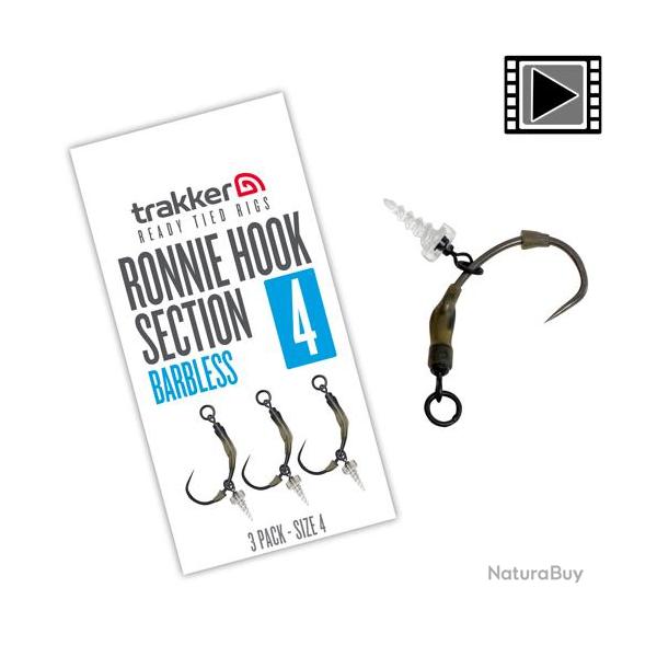 Hame�on Trakker Ronnie Hook Section Sans Ardillon (par 3) n� 4
