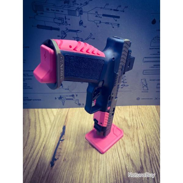 Pr�sentoir vertical Pistolet 9mm