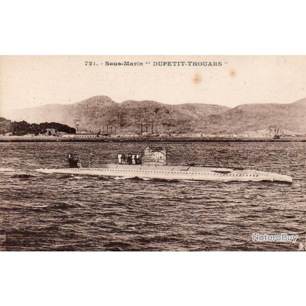 CPA - MARINE DE GUERRE - Sous - Marin " DUPETIT - THOUARS " N�1513